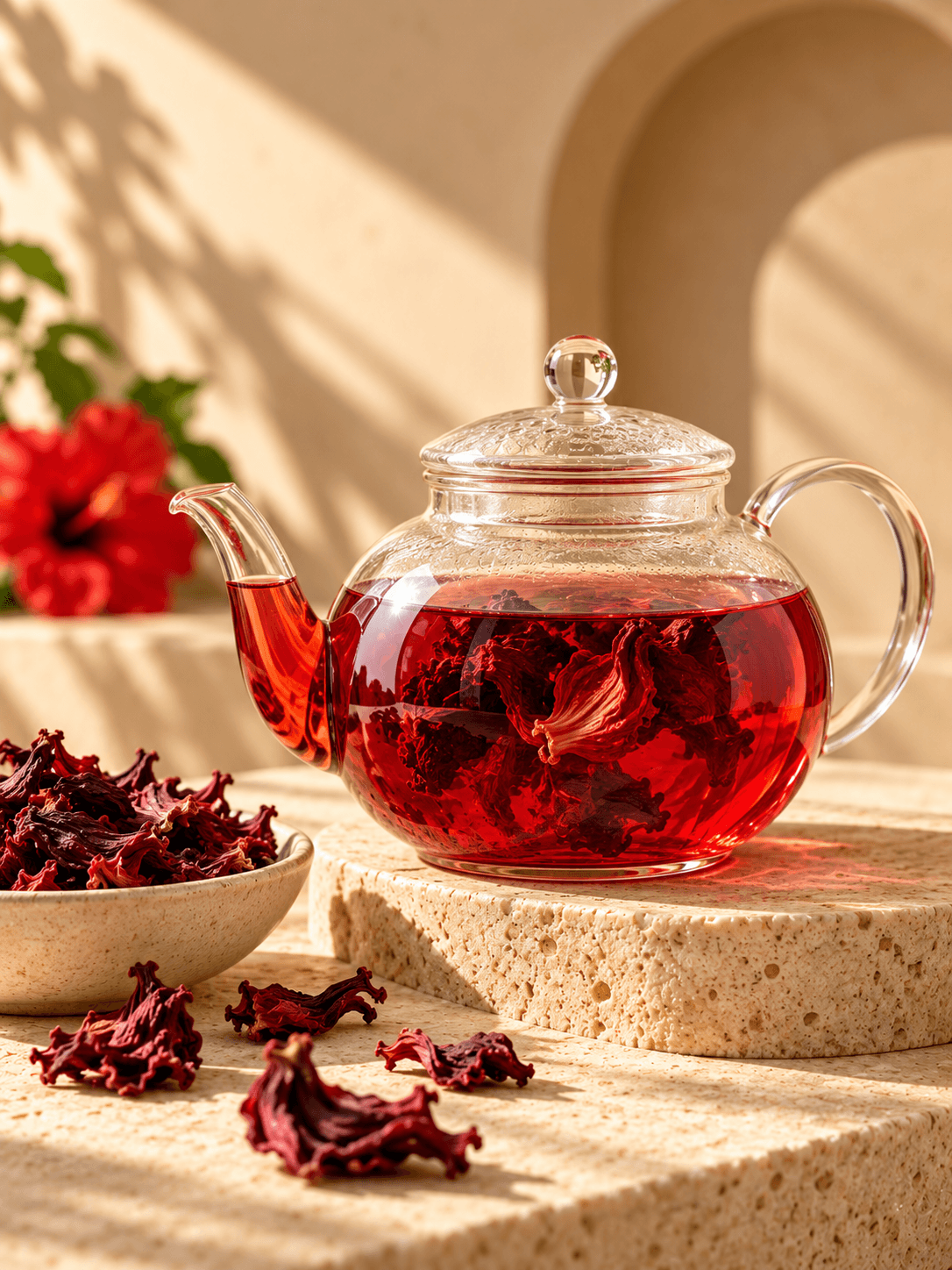 Premium Hibiscus Flower Tea